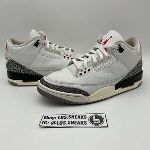Size 8.5 - Jordan 3 Retro Mid White Cement Reimagined (DN3707-100)